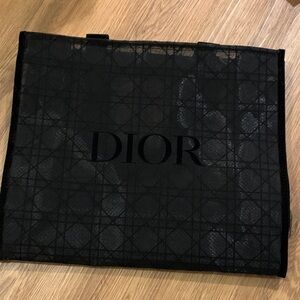Dior Black Tote Bag